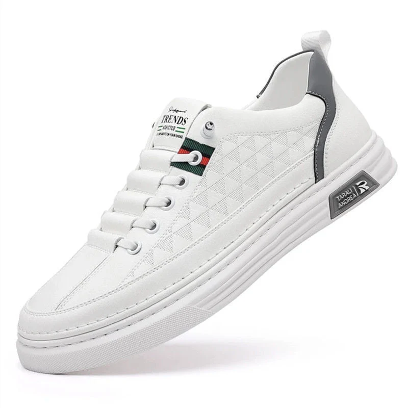 Damen Sneakers mit klassischem Diamantmuster und innovativer Dämpfungstechnologie