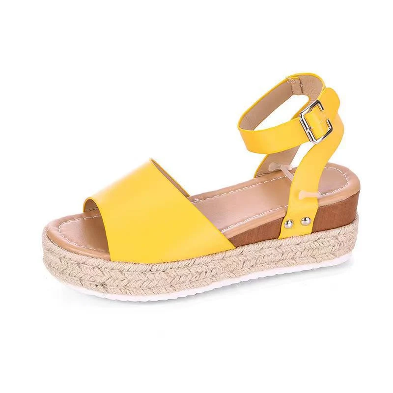 Damen Espadrille Sandalen mit verstellbarem Riemen