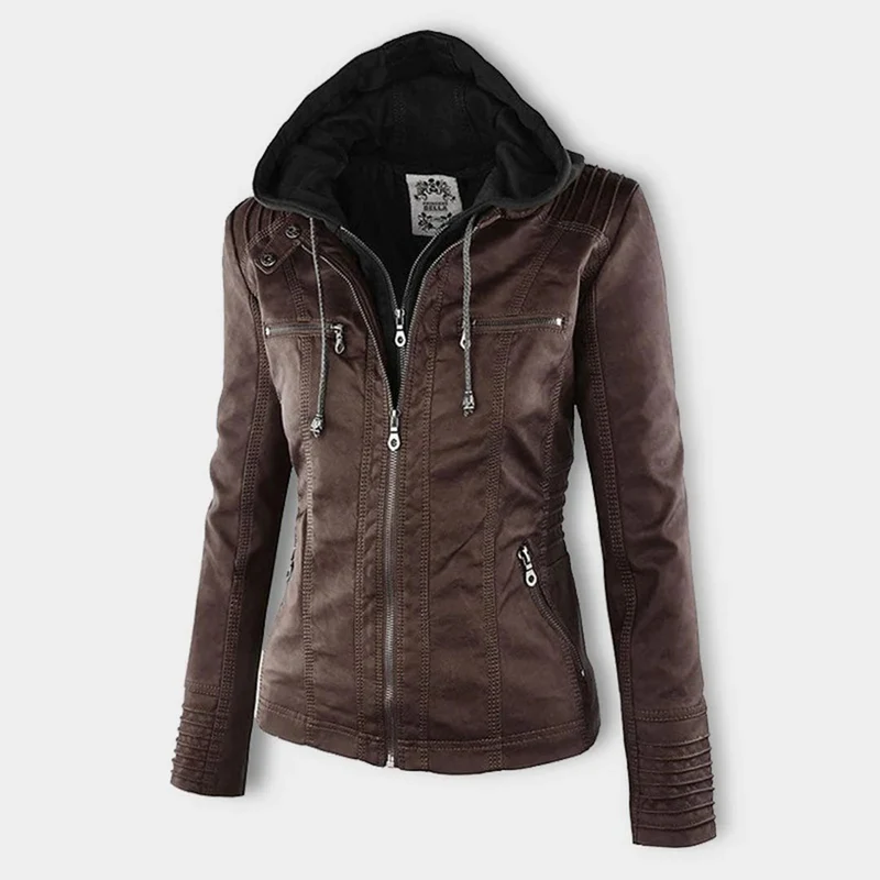 Leder Damen Sommerjacke