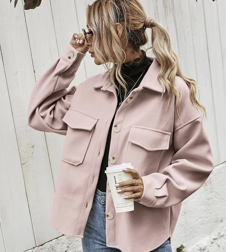 Nord Taschen | Kurze Jacke mit Knopfleiste