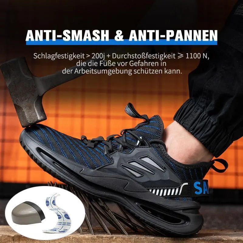 Anti-Smash-, Anti-Stich- und Anti-Rutsch-Sicherheitsschuhe