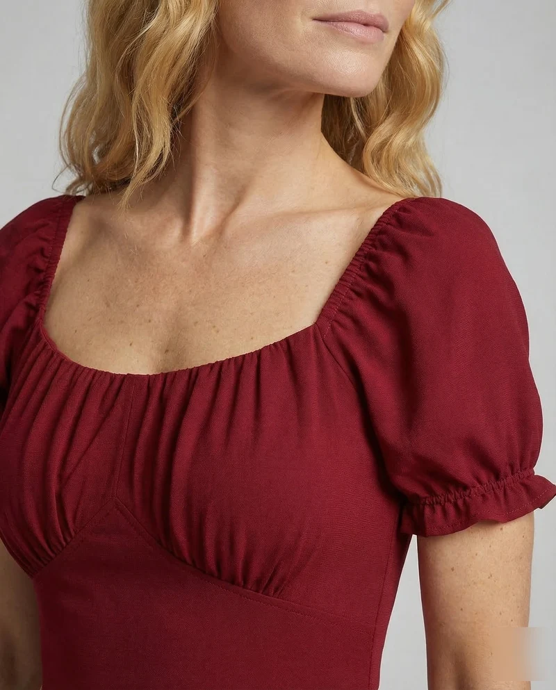 Damen Maxikleid Empire