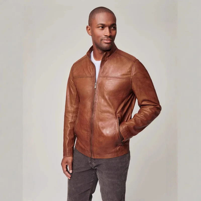 Herren hochwertige jacke im minimalistischen Design Nord Taschen