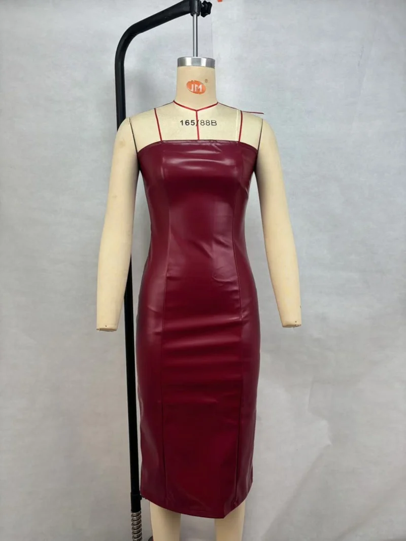 Schlauchtop geteiltes Kleid
