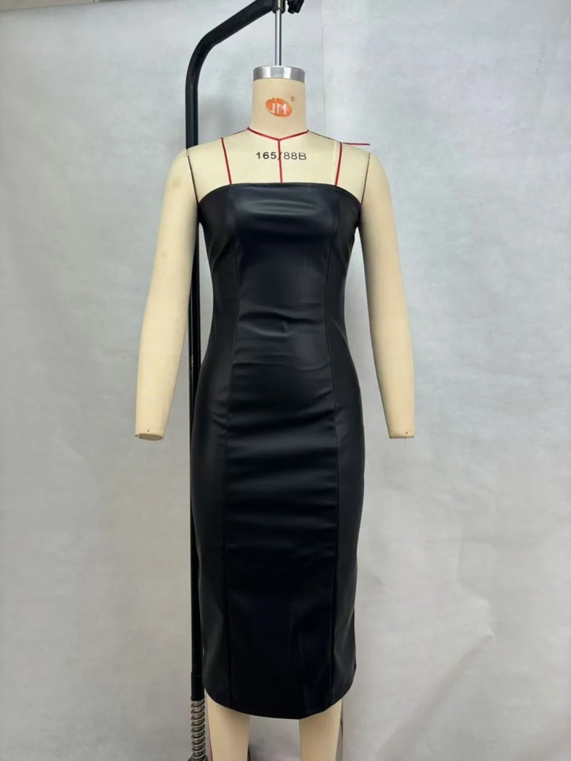 Schlauchtop geteiltes Kleid