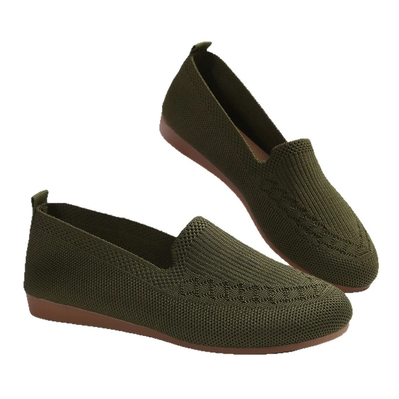 Damen Atmungsaktive Slip-On Ballerinas mit flexiblem Design Nord Taschen
