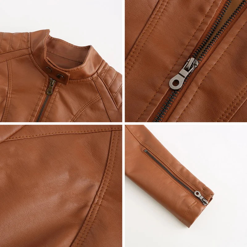 Lederjacke für Damen Morgan
