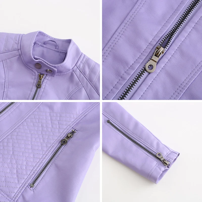 Lederjacke für Damen Morgan