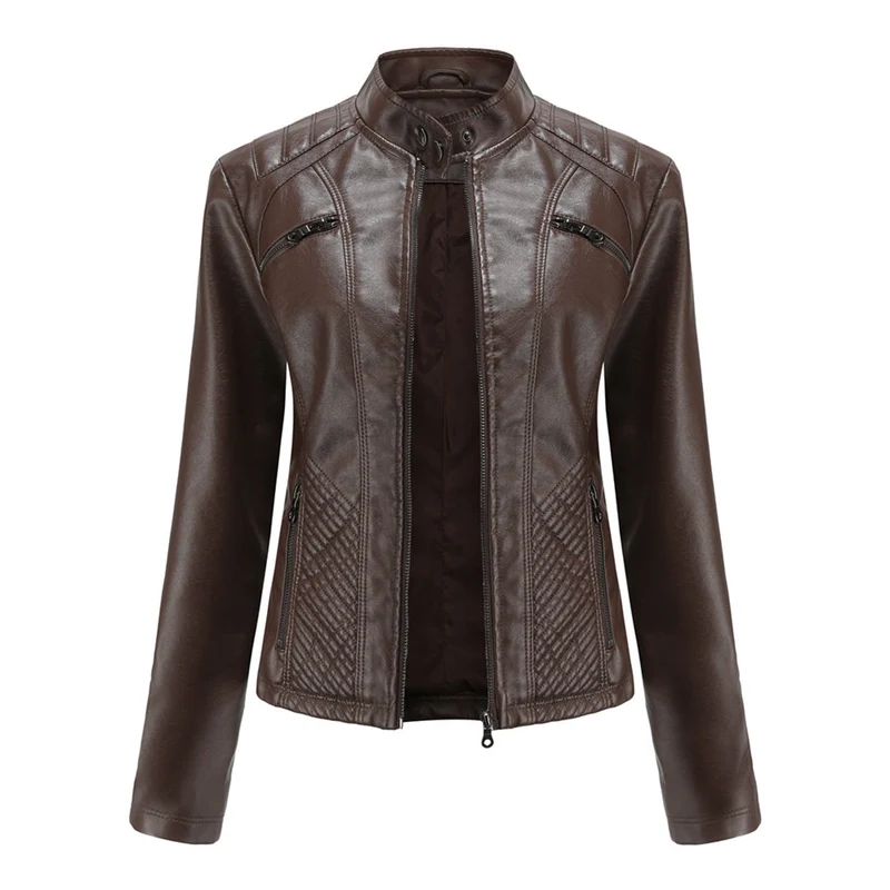 Lederjacke für Damen Morgan