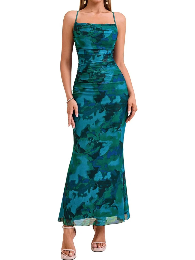 Damen Eingehülltes Abendkleid mit trägerlosem Design und Raffungen Nord Taschen