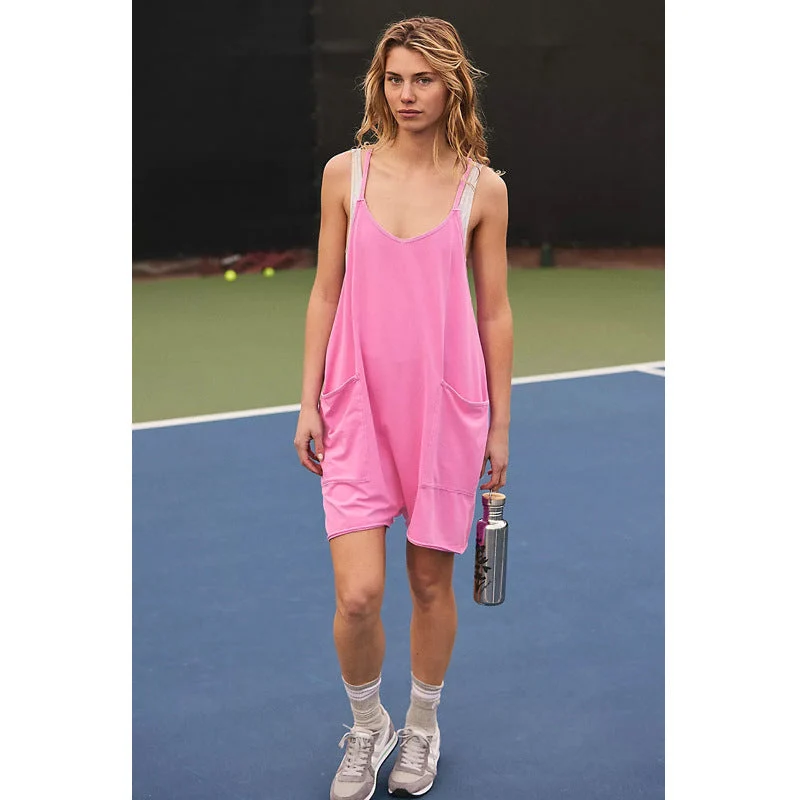 Damen Sportliches Freizeitkleid mit großzügigen Taschen