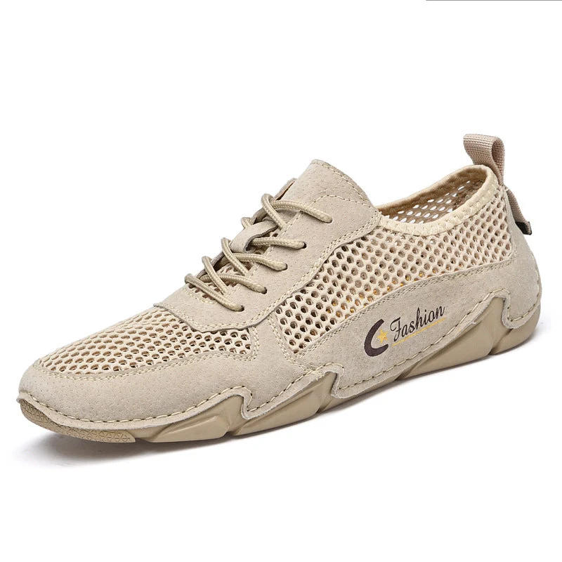 Herren Atmungsaktive Freizeitschuhe mit Komfort-Sohle