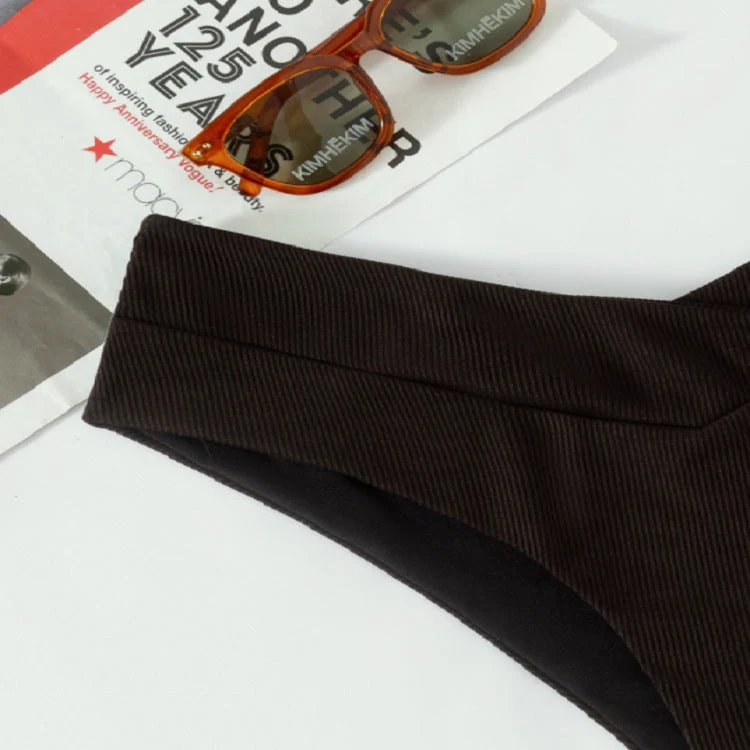 Damen High-Waist Bikinihose mit modernem Schnitt und elegantem Design Nord Taschen