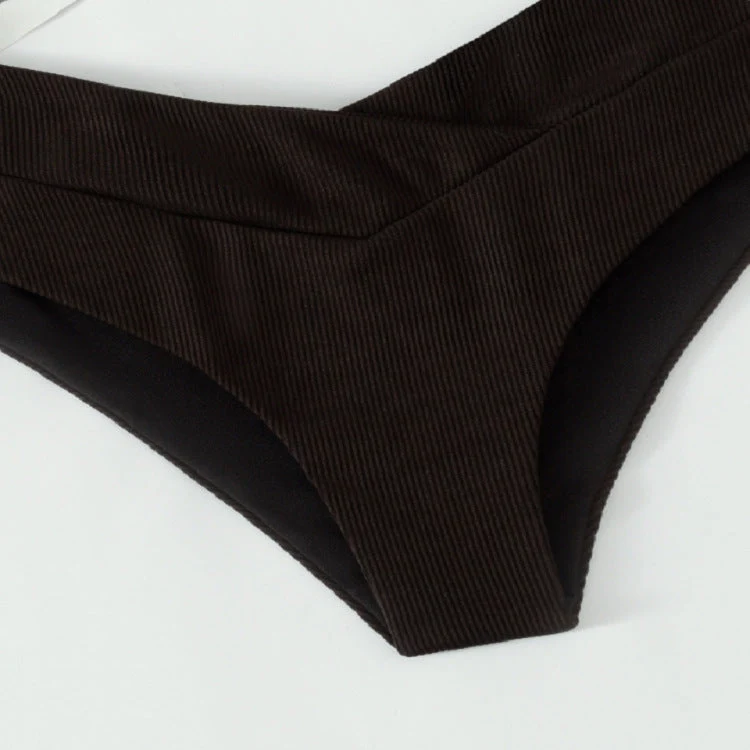 Damen High-Waist Bikinihose mit modernem Schnitt und elegantem Design Nord Taschen