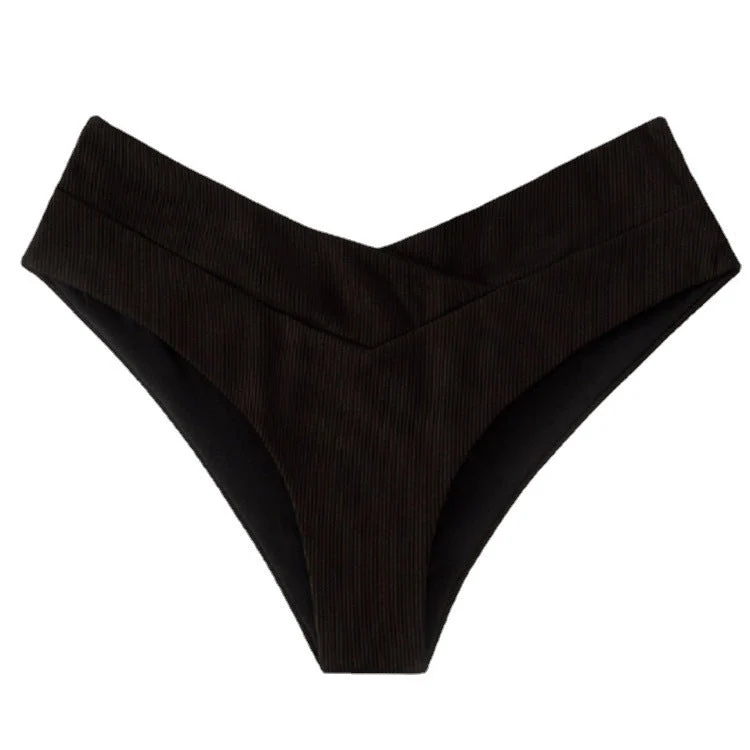 Damen High-Waist Bikinihose mit modernem Schnitt und elegantem Design Nord Taschen