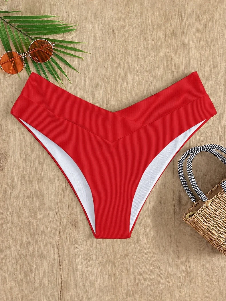 Damen High-Waist Bikinihose mit modernem Schnitt und elegantem Design Nord Taschen