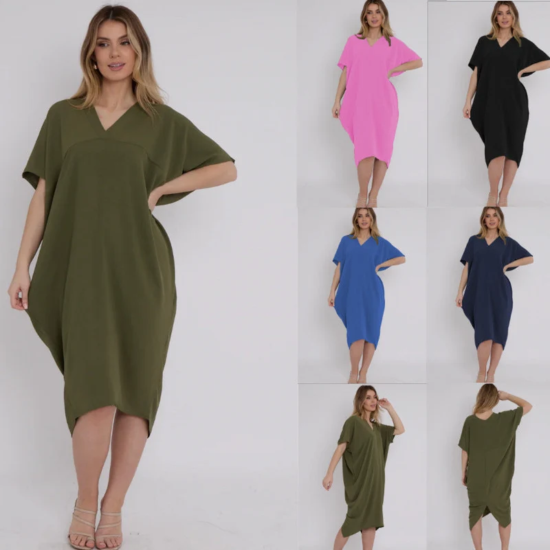 Damen Übergröße Sommerkleid
