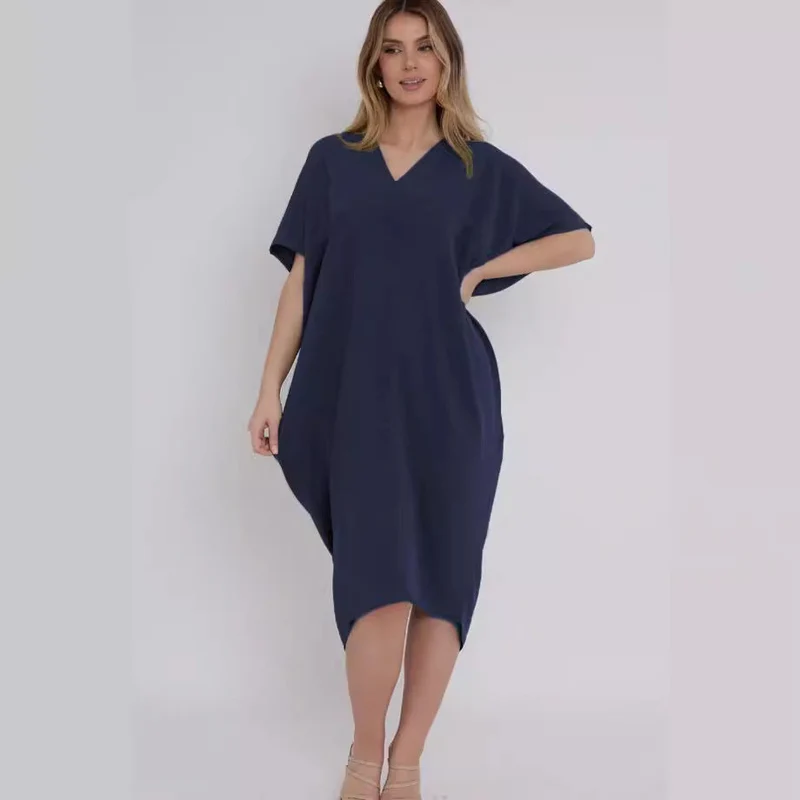 Damen Übergröße Sommerkleid