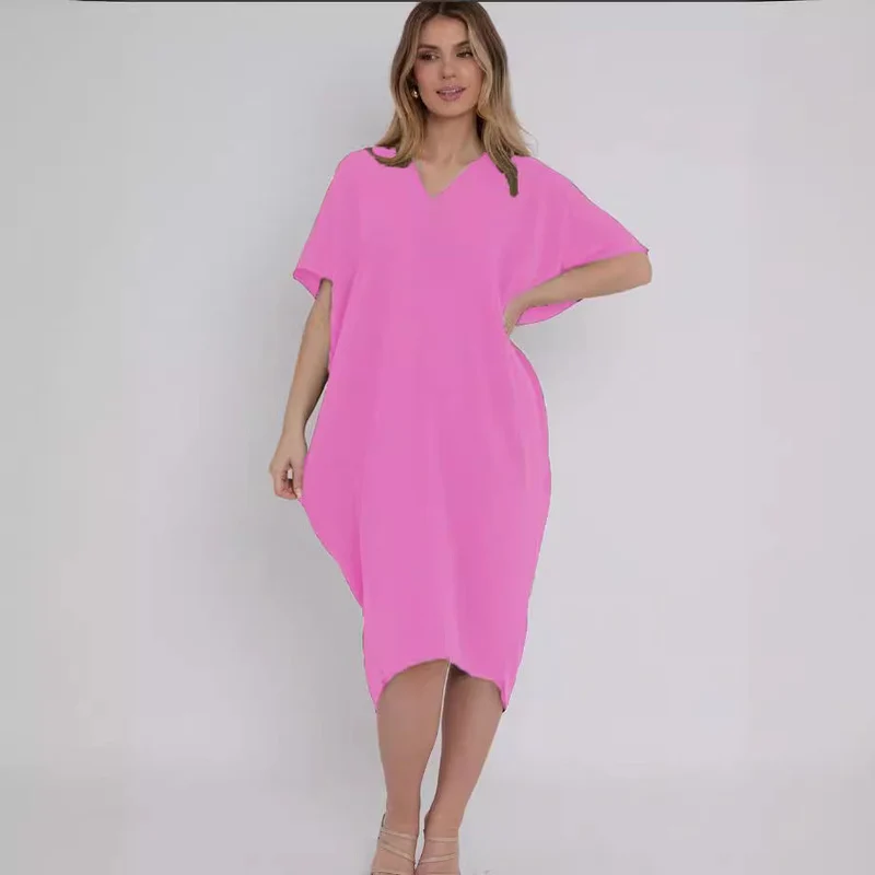 Damen Übergröße Sommerkleid
