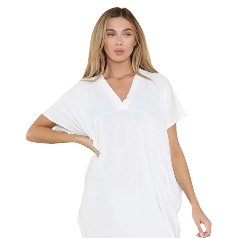 Damen Übergröße Sommerkleid