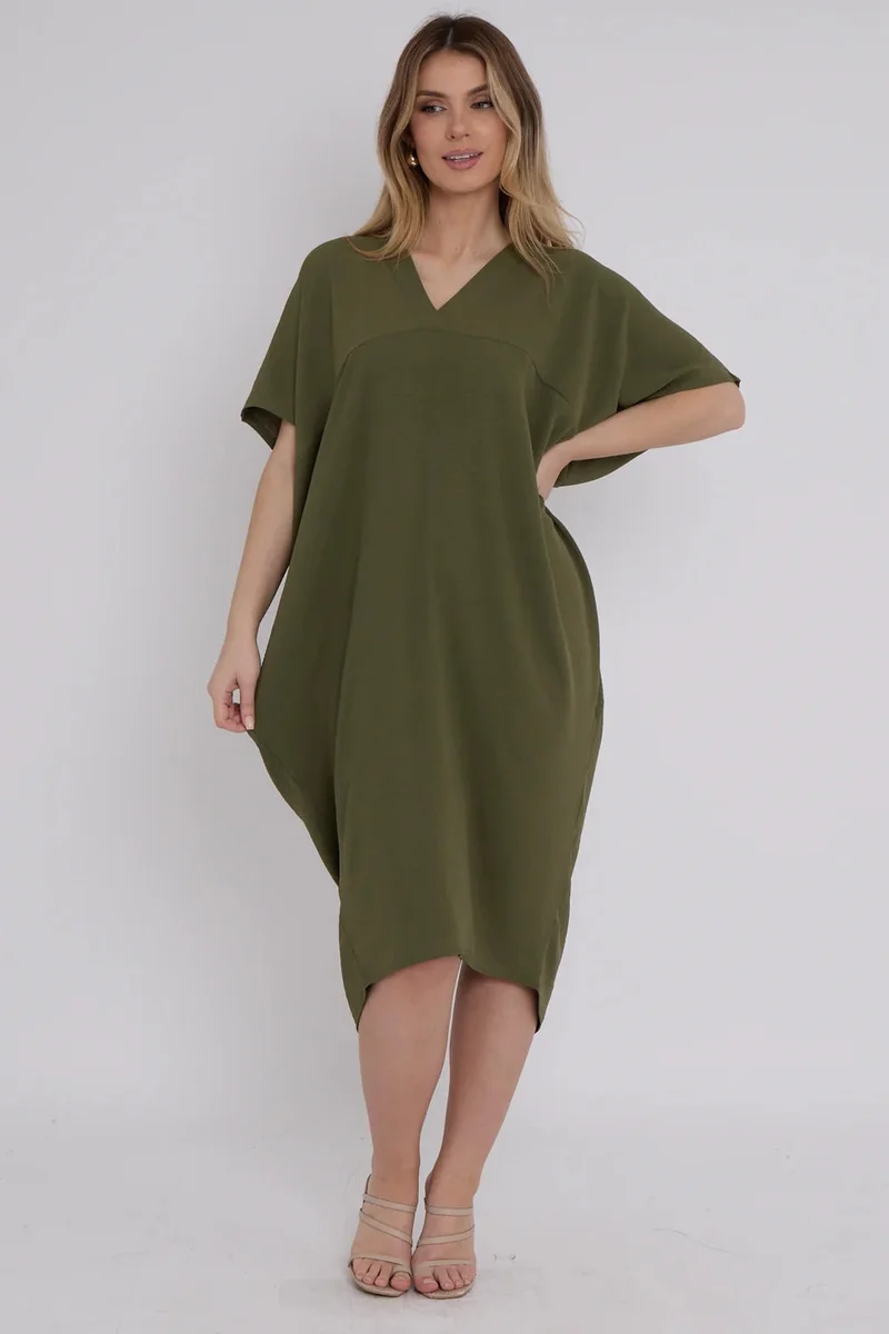 Damen Übergröße Sommerkleid