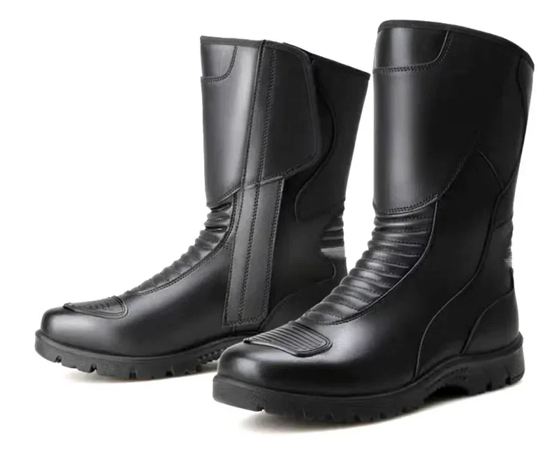 Wasserdichte Motorradtourenstiefel mit Schutz
