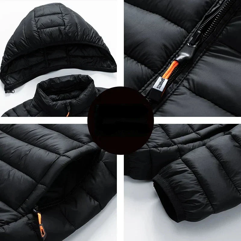 Warme Herbstjacke
