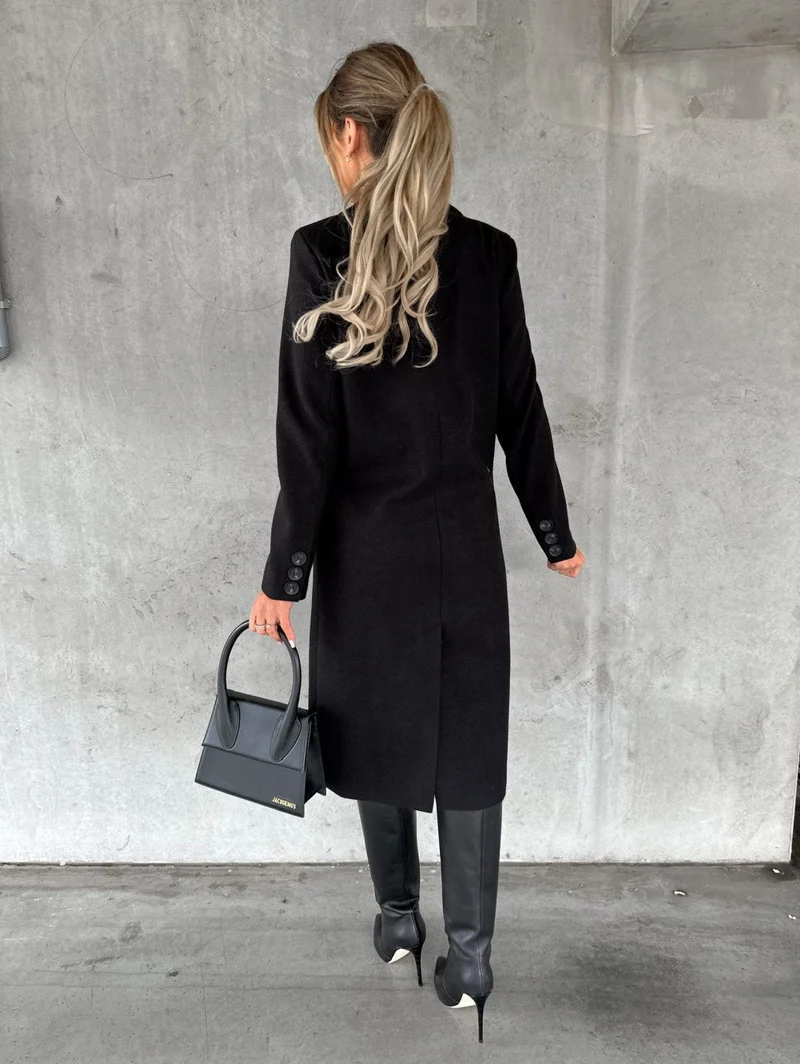 Luxus Wollmantel