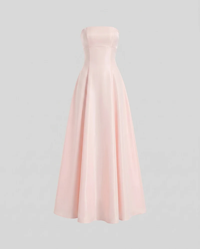 Damen Elegant drapiertes Abendkleid Nord Taschen
