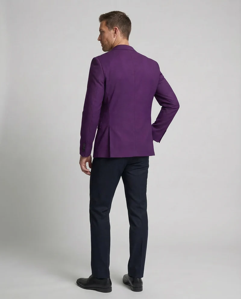 Herren Sakko Slim Ein Knopf