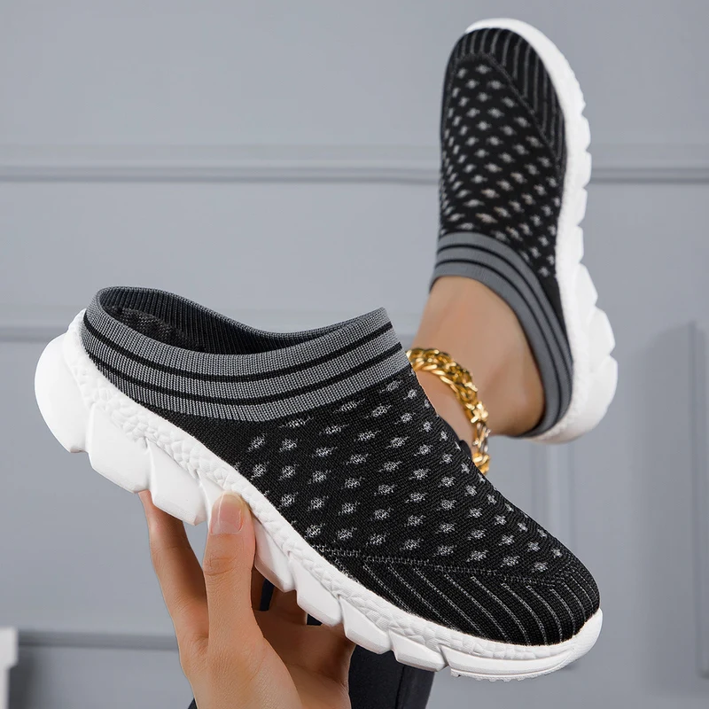 Damen Slip-On Clogs mit atmungsaktivem Obermaterial und rutschfester Sohle Nord Taschen