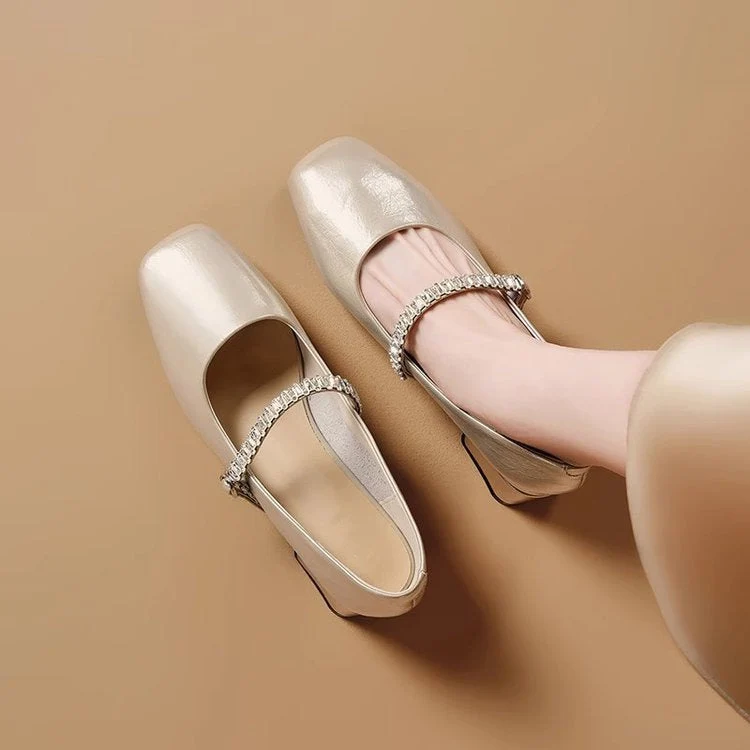 Damen Elegante und bequeme Pumps mit blockabsatz
