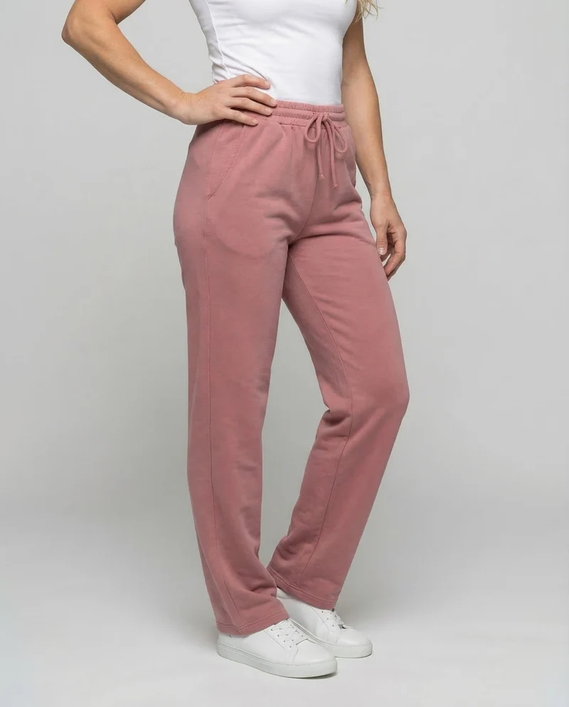 Damen Elegante Loungehose Weit