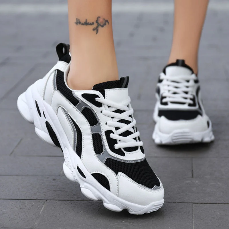 Damen Leichte und atmungsaktive Sneakers mit ergonomischer Dämpfung Nord Taschen