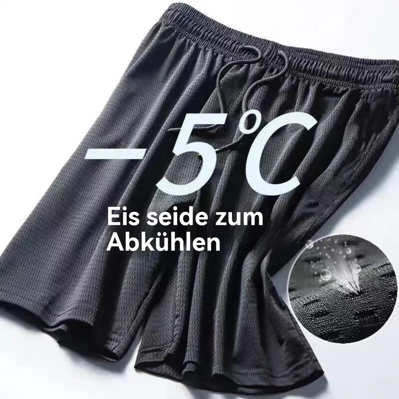 Nord Taschen | Sommer Herren Eis Seide lose Shorts