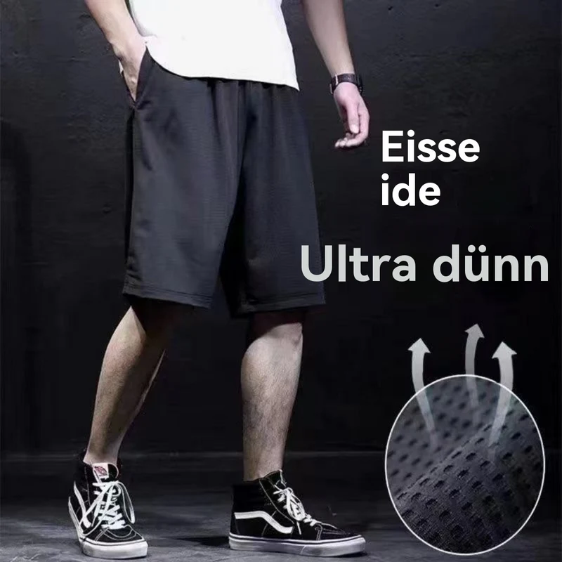 Nord Taschen | Sommer Herren Eis Seide lose Shorts