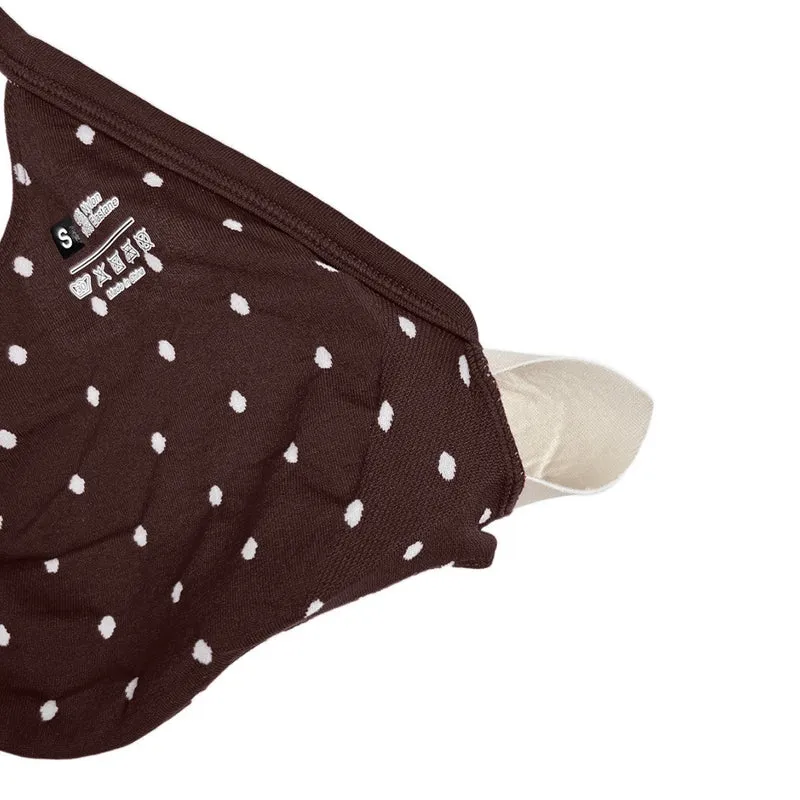 Damen Sportliches Bikini-Set mit hochgeschnittenen Shorts und rüschendetail