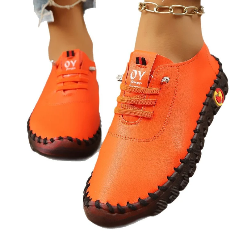 Damen Atmungsaktive und bequeme Freizeitschuhe mit elastischen Schnürsenkeln Nord Taschen