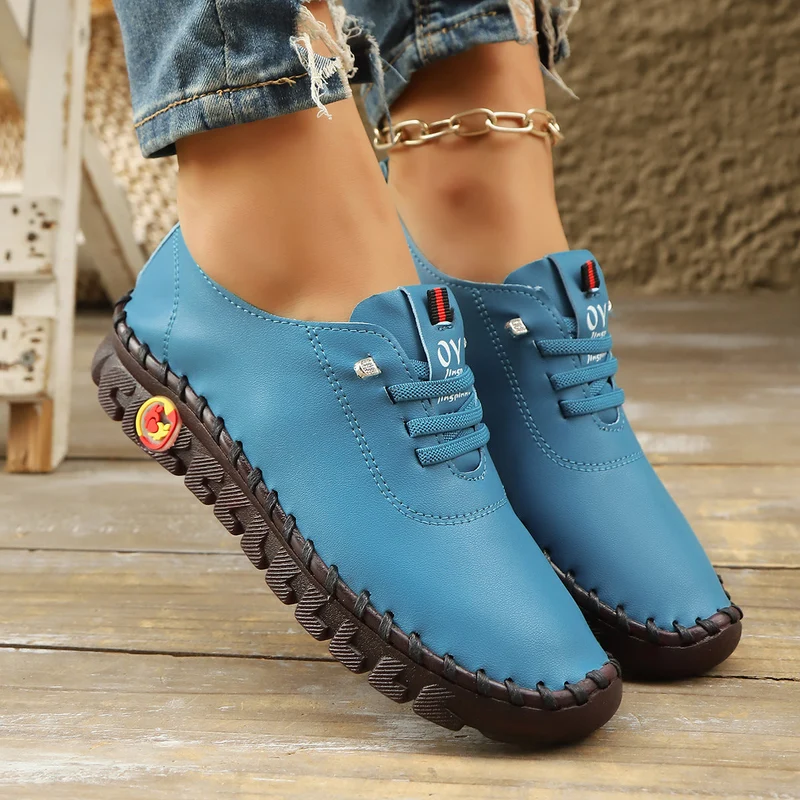 Damen Atmungsaktive und bequeme Freizeitschuhe mit elastischen Schnürsenkeln Nord Taschen