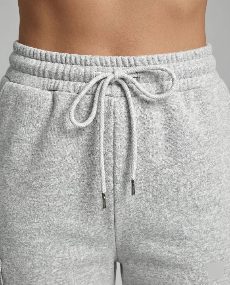 Damen Bequeme Cargo-Hose mit elastischem Bund