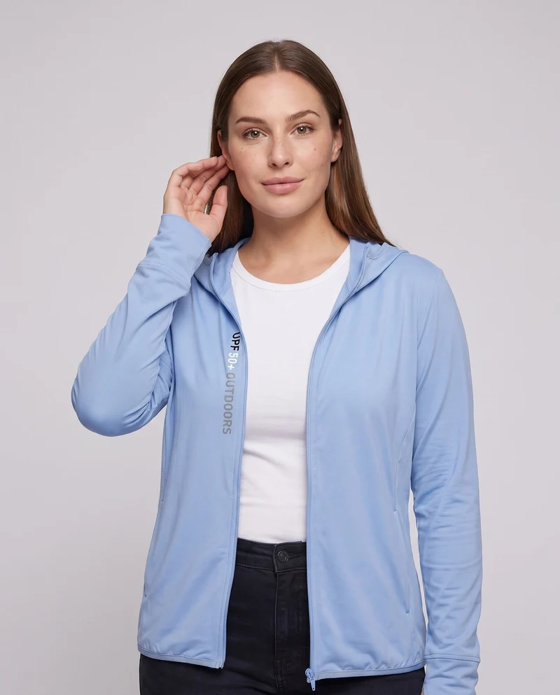 Damen UV-Schutzjacke mit atmungsaktivem Netzfutter