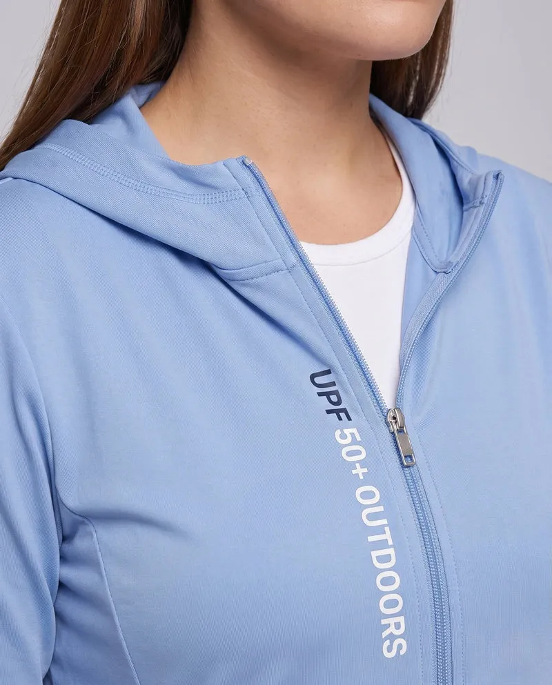 Damen UV-Schutzjacke mit atmungsaktivem Netzfutter