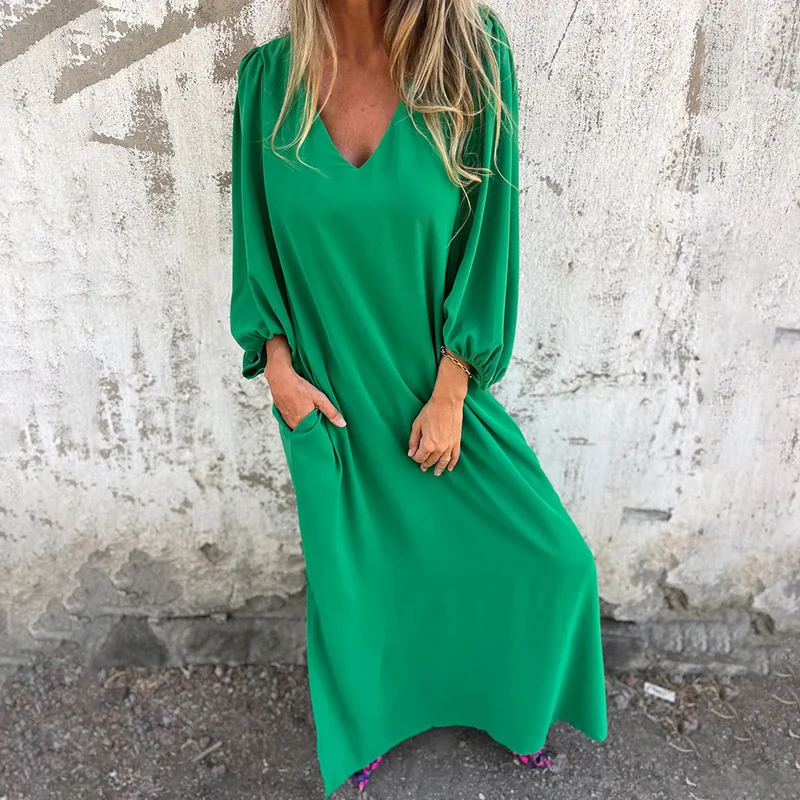 Damen Maxikleid