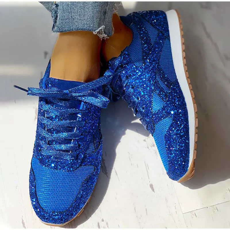 sportschuhe mit pailletten für damen