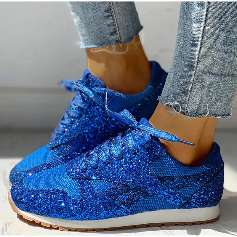 sportschuhe mit pailletten für damen
