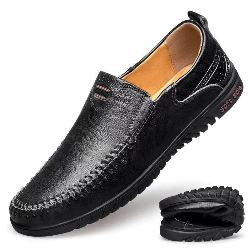 Herren Elegante und leichte Mokassins mit rutschfester Sohle Nord Taschen