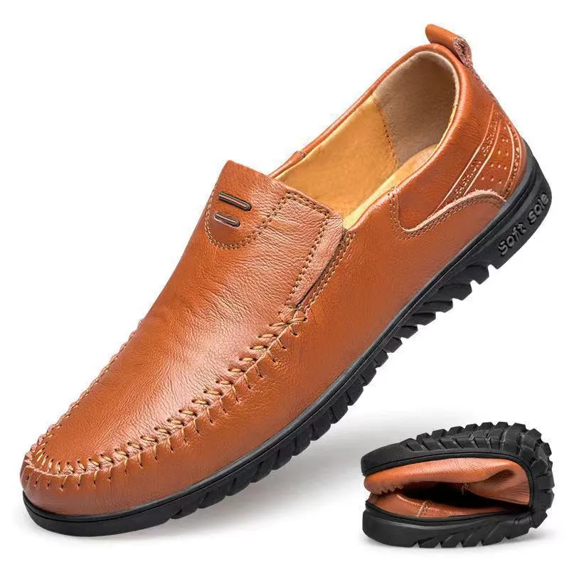 Herren Elegante und leichte Mokassins mit rutschfester Sohle Nord Taschen