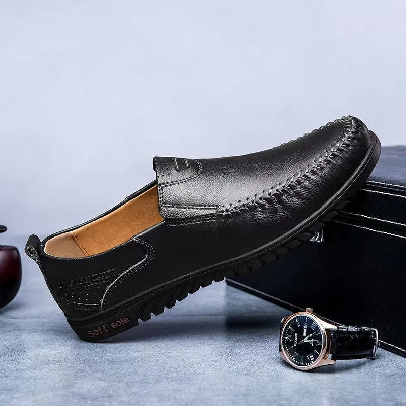 Herren Elegante und leichte Mokassins mit rutschfester Sohle Nord Taschen
