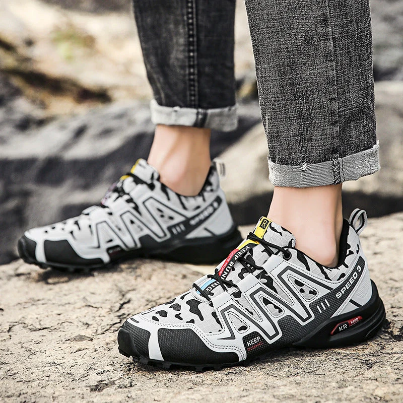 Damen Trailrunning-Schuhe mit rutschfester Sohle und innovative Dämpfung