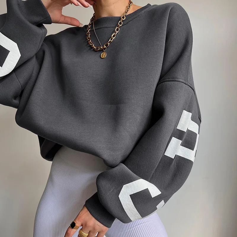 Sweatshirts Mit Seitendruck